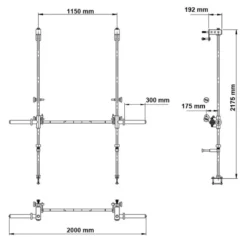 Discount Smith Machine Option MPA-780 Smith Machines|Toebehoren