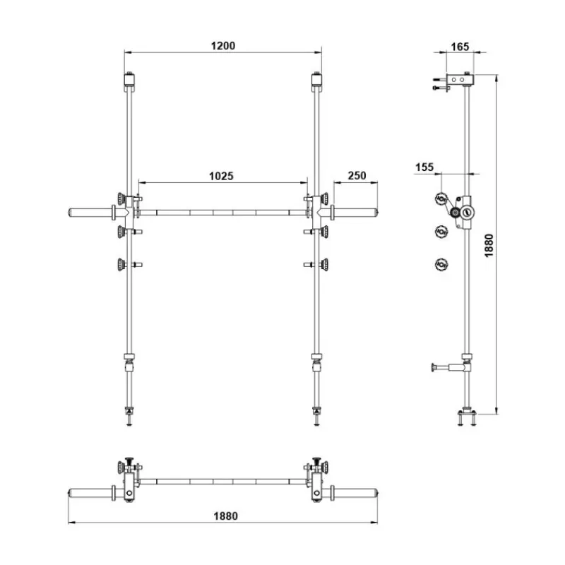 Outlet Smith Machine Option MPO-640 Smith Machines|Toebehoren