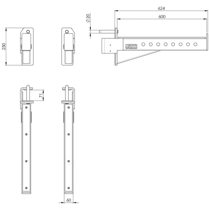 Spotter Arms 700 2.0 Fractional Plates|Gym Rigs