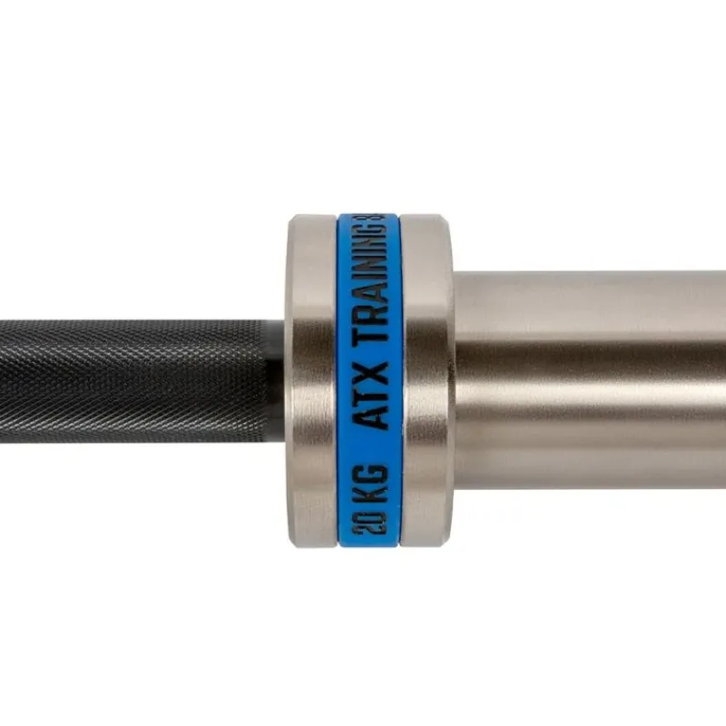 Best Training Bar 20 kg - Zwart/chroom Olympische Halterstangen 50 Mm