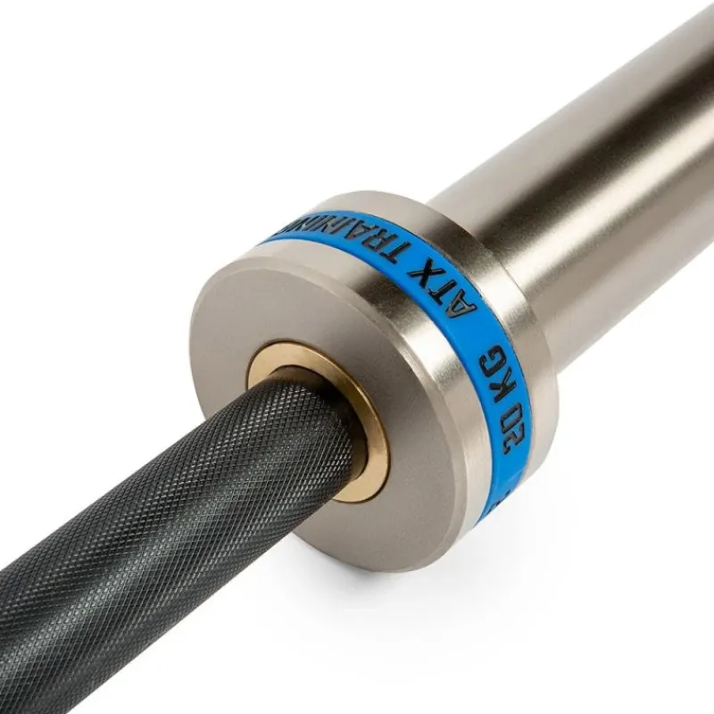 Best Training Bar 20 kg - Zwart/chroom Olympische Halterstangen 50 Mm
