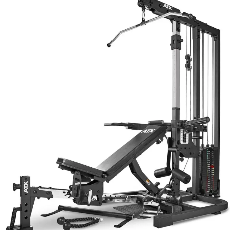 Hot Triplex Workout Station WSX-680 met Gewichtstapel Multistations|Borsttrainers