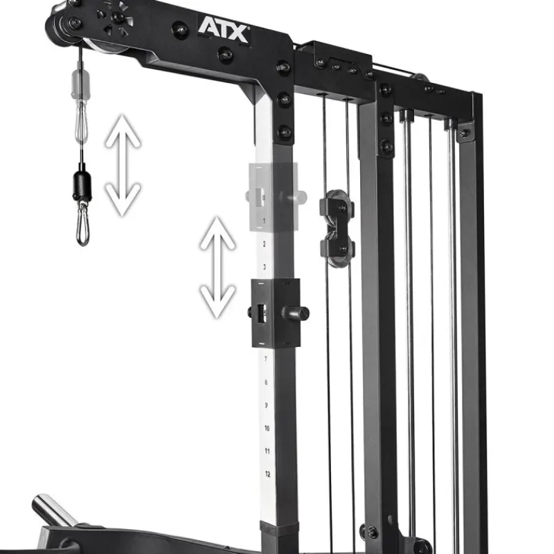 Hot Triplex Workout Station WSX-680 met Gewichtstapel Multistations|Borsttrainers