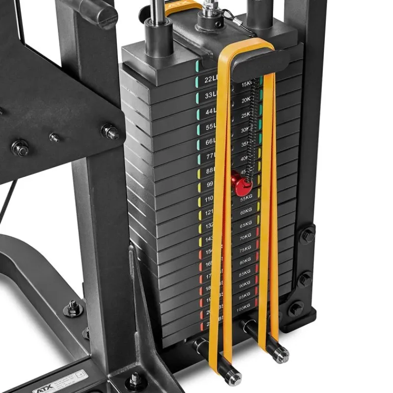 Hot Triplex Workout Station WSX-680 met Gewichtstapel Multistations|Borsttrainers