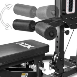 Hot Triplex Workout Station WSX-680 met Gewichtstapel Multistations|Borsttrainers