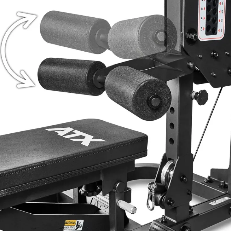 Hot Triplex Workout Station WSX-680 met Gewichtstapel Multistations|Borsttrainers