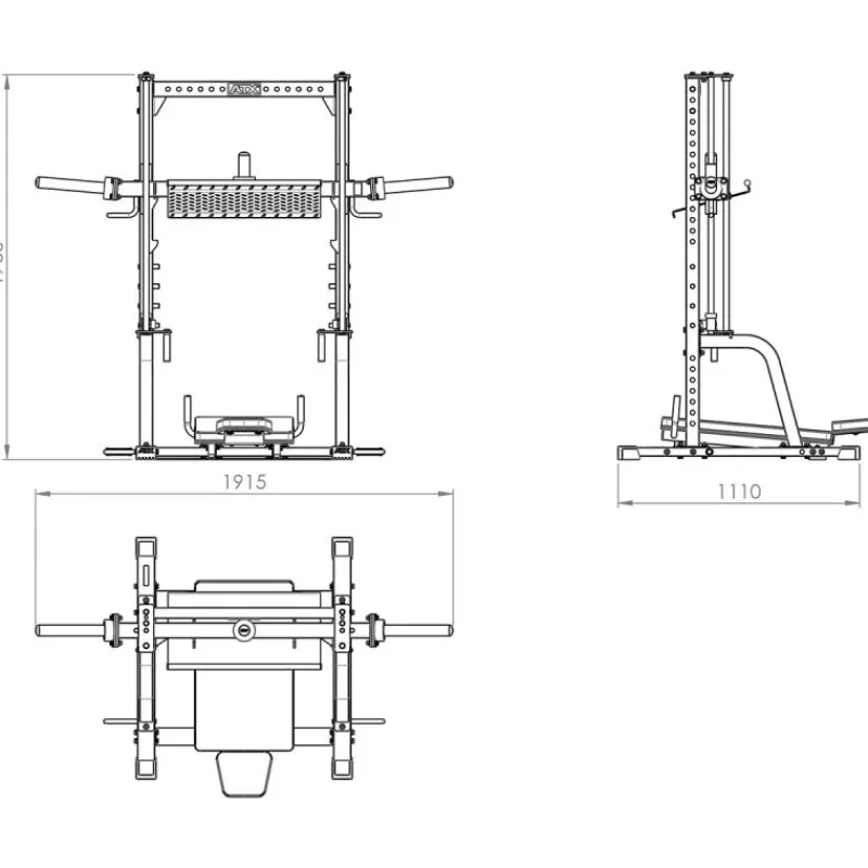 Sale ATX Vertical Leg Press Nieuwe Artikelen|Beentrainers