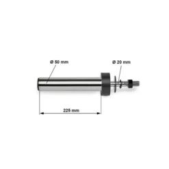 ATX Weight Plate Pins 50 mm - 22 cm Gym Rigs|Onderlegmatten