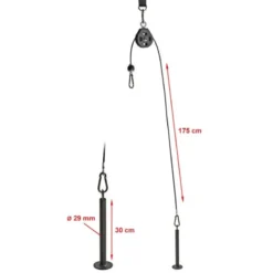 Online Cable Pulley Set Toebehoren|Lat Pulleys