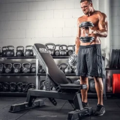 Outlet CHD Complete Set Chroom - 2 kg stappen Chd Dumbbells