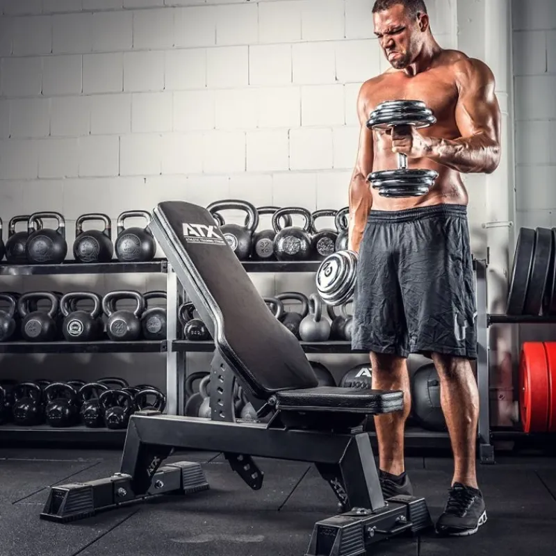 Outlet CHD Complete Set Chroom - 2 kg stappen Chd Dumbbells