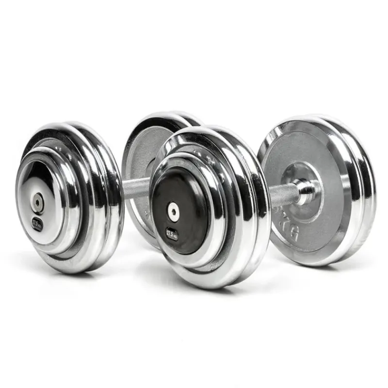 Online CHD Complete Set Chroom - 2,5 kg stappen Chd Dumbbells