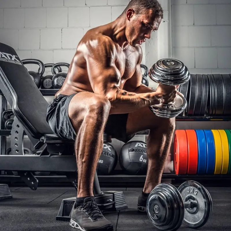 Online CHD Complete Set Chroom - 2,5 kg stappen Chd Dumbbells