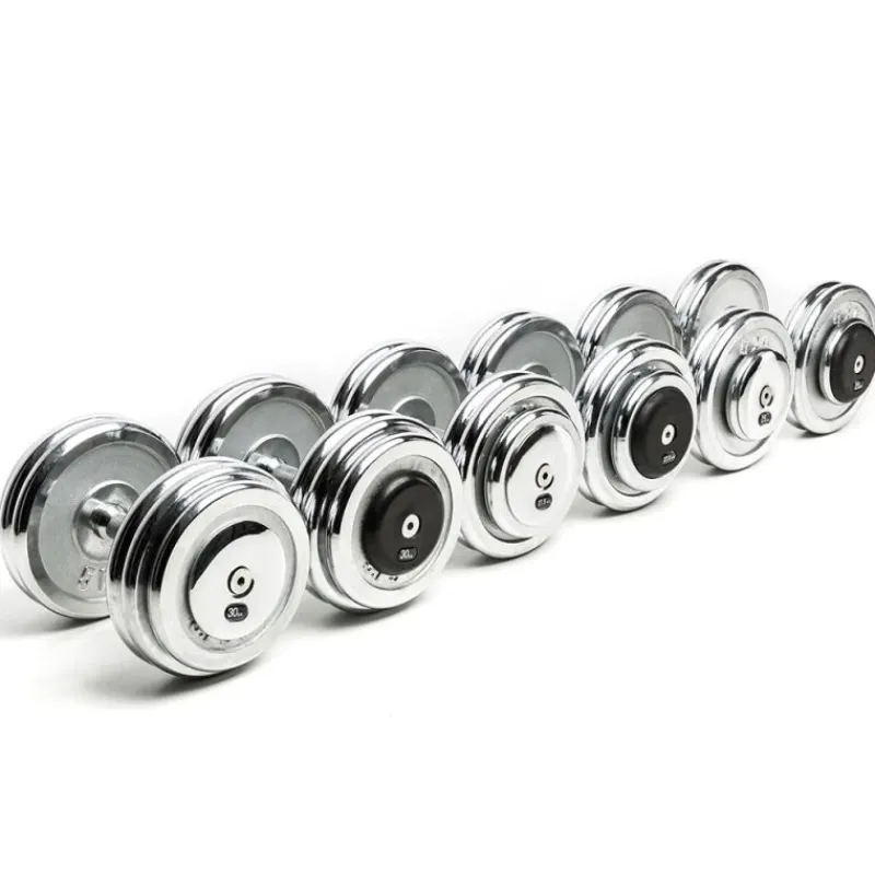 Online CHD Complete Set Chroom - 2,5 kg stappen Chd Dumbbells