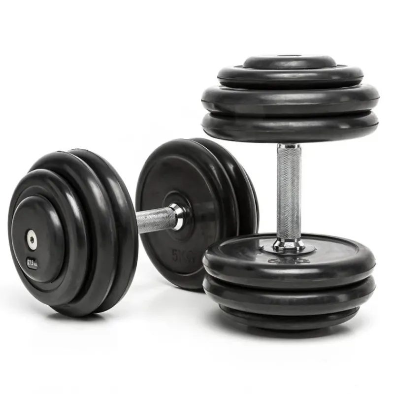 Discount CHD Complete Set Rubber - 2,5 kg stappen Chd Dumbbells