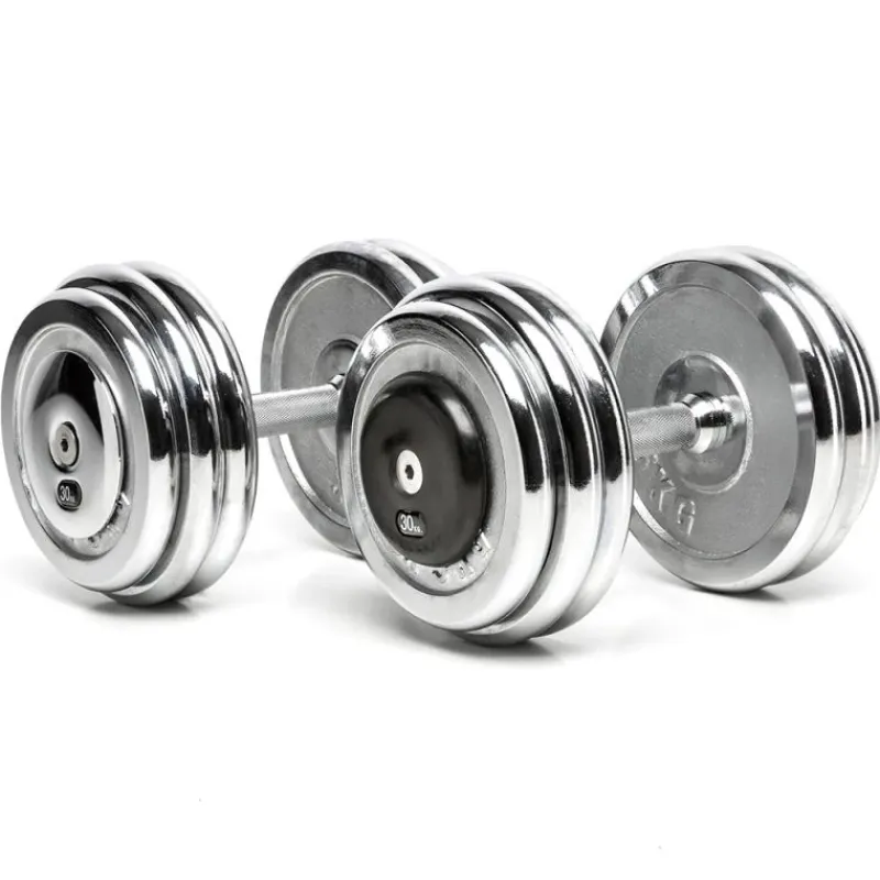 Best CHD Dumbbells Chroom - 1 kg stappen Chd Dumbbells