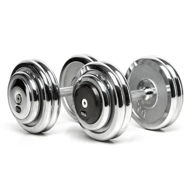 Online CHD Dumbbells Chroom - 2 kg stappen Chd Dumbbells