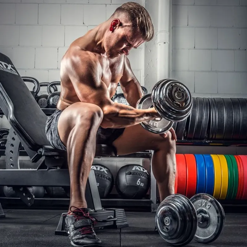 Best CHD Dumbbells Chroom - 2,5 kg stappen Chd Dumbbells