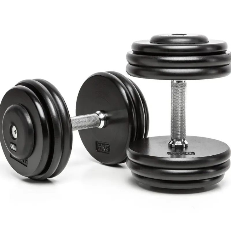 Clearance CHD Dumbbells Gietijzer - 2,5 kg stappen Chd Dumbbells
