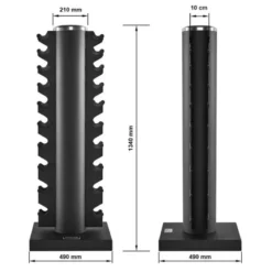 Discount Chromen Dumbbell Set met ATX Opbergtoren Aerobics Gewichten|Chromen Dumbbells