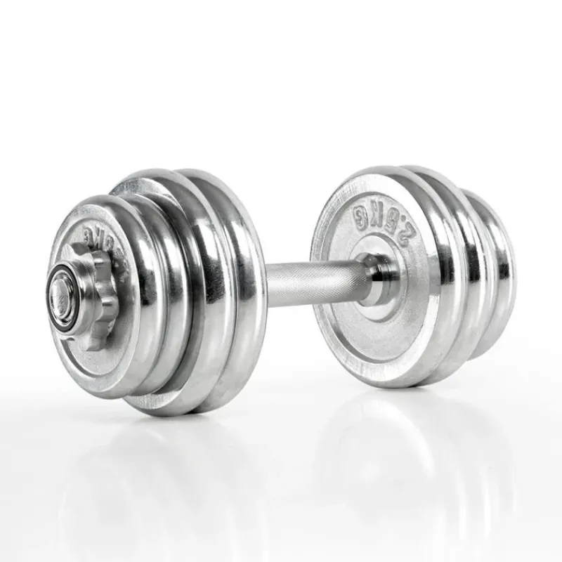 Discount Chromen Dumbbell Set 2 x 10kg Standaard Haltersets 30 Mm|Aanbiedingen
