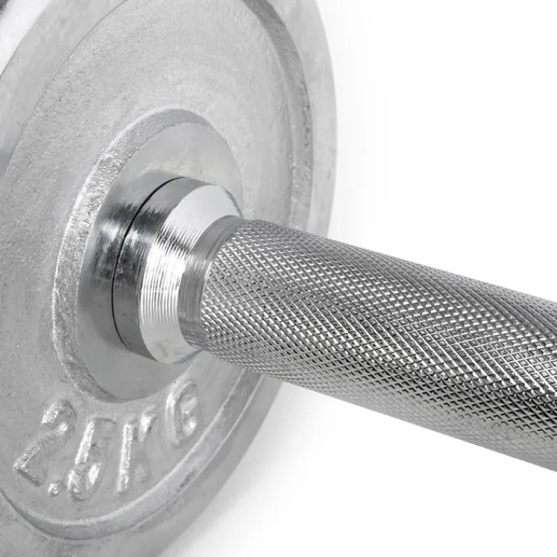 Discount Chromen Dumbbell Set 2 x 10kg Standaard Haltersets 30 Mm|Aanbiedingen