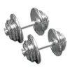Chromen Dumbbell Set 2 x 25kg Standaard Haltersets 30 Mm