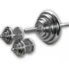Hot Chromen Halter Plus Set 70kg Standaard Haltersets 30 Mm