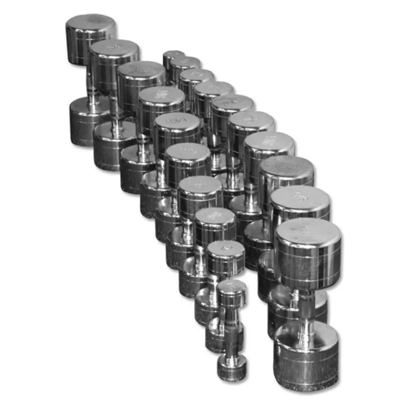 Sale Chromen Trainingsgewichten Set 1 - 10 kg Aerobics Gewichten|Chromen Dumbbells