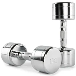Sale Chromen Trainingsgewichten Set 1 - 10 kg Aerobics Gewichten|Chromen Dumbbells