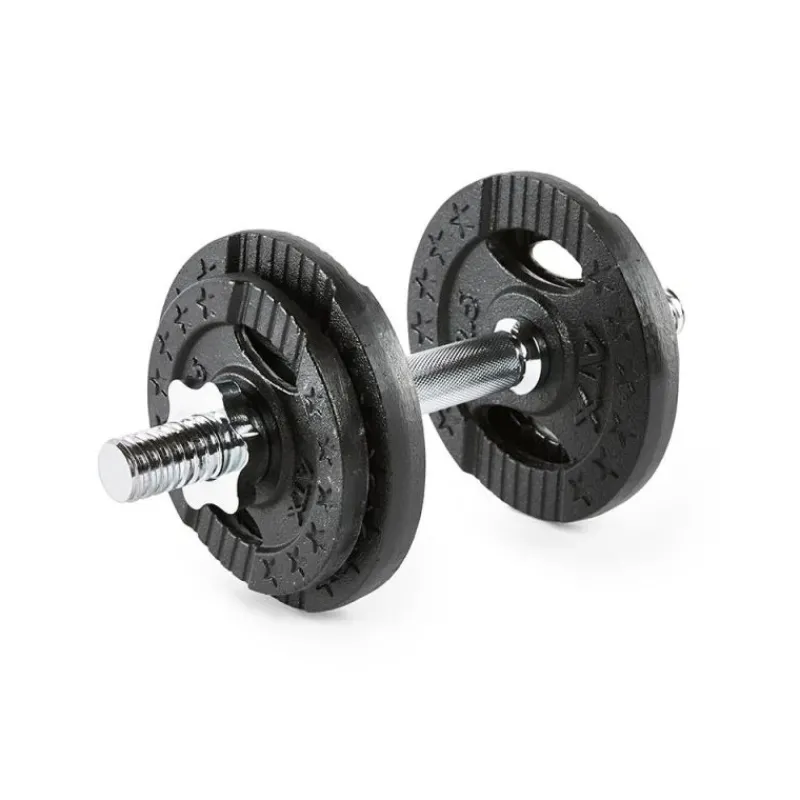 Online Dumbbellstang Schroefdraad 35 cm Standaard Halterstangen 30 Mm