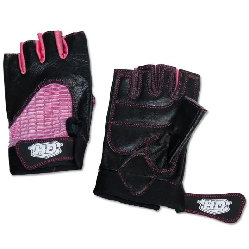 Hot Fitness Handschoenen Dames Black/Pink Handschoenen