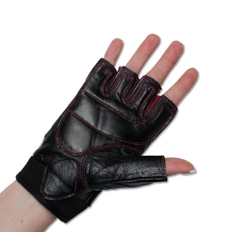 Hot Fitness Handschoenen Dames Black/Pink Handschoenen