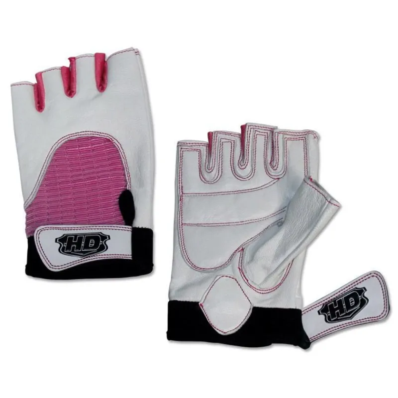 Hot Fitness Handschoenen Dames White/Pink Handschoenen