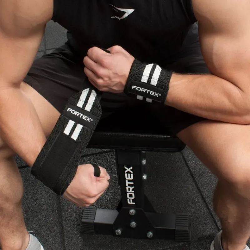 New ECO Wrist Wraps - Zwart Bandages|Knie- & Polsbandages