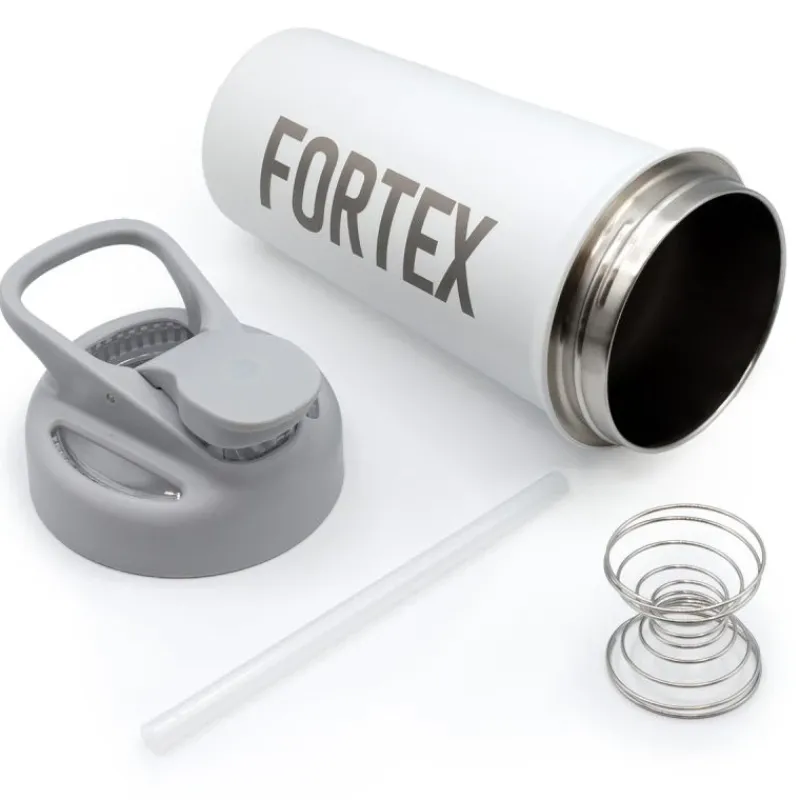 Hot Stainless Steel 2-in-1 Shaker - Wit Nieuwe Artikelen