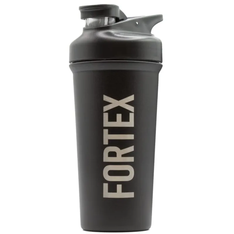 New Stainless Steel 2-in-1 Shaker - Zwart Nieuwe Artikelen