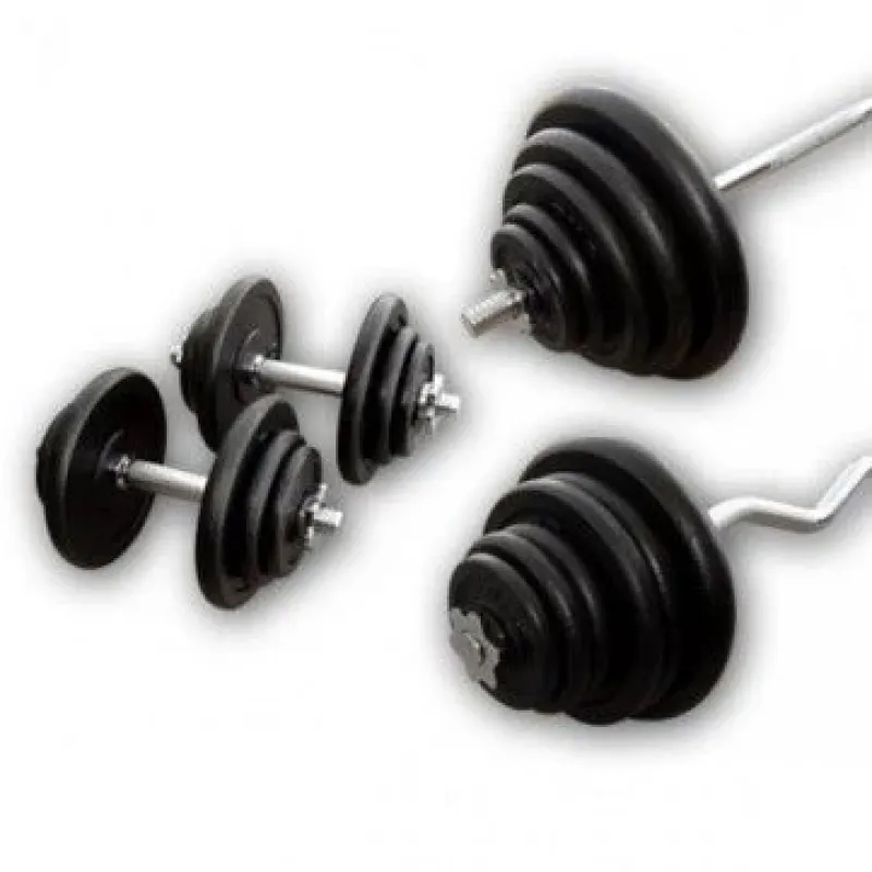 Online Gietijzeren Complete Set 108kg Standaard Haltersets 30 Mm