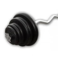Gietijzeren Curl Set 60kg Standaard Haltersets 30 Mm