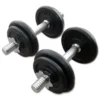 Gietijzeren Dumbbell Set 2 x 10kg Standaard Haltersets 30 Mm|Aanbiedingen