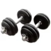 New Gietijzeren Dumbbell Set 2 x 15kg Standaard Haltersets 30 Mm