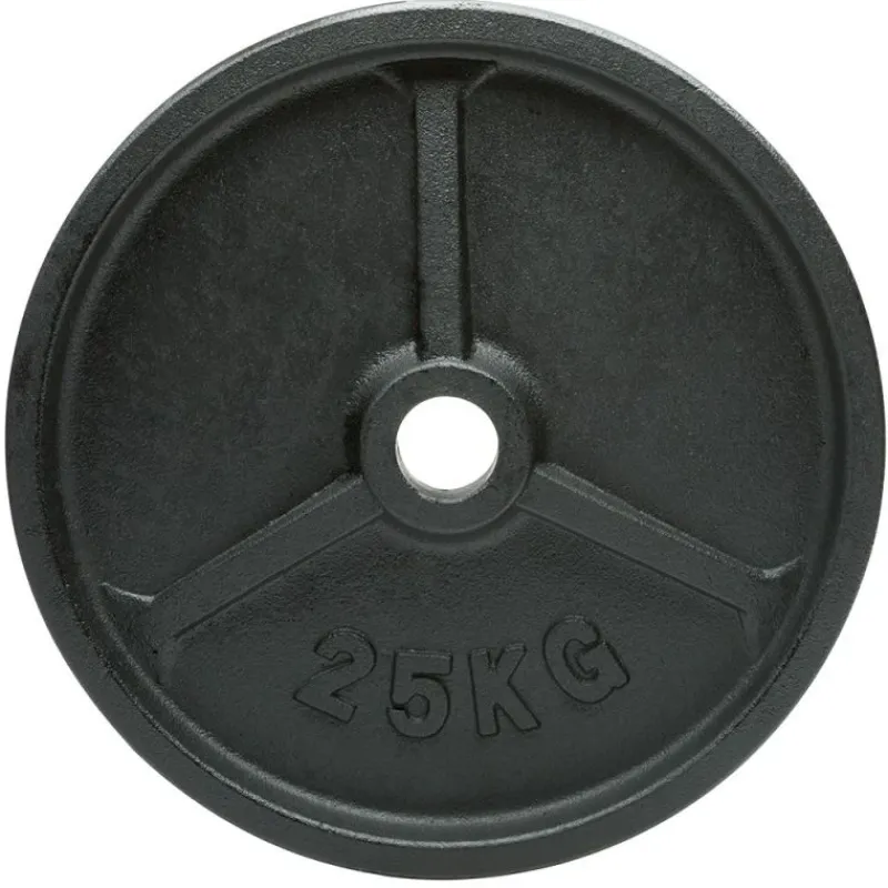 Gietijzeren olympische halterschijven Olympische Halterschijven 50 Mm