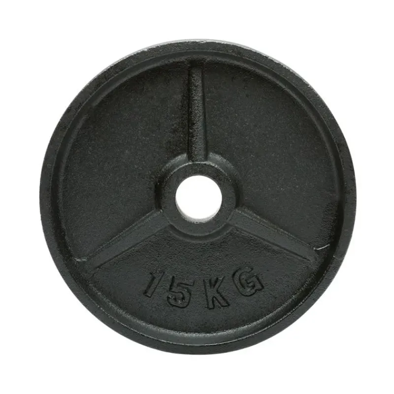 Gietijzeren olympische halterschijven Olympische Halterschijven 50 Mm