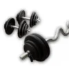 Hot Gietijzeren Super-⁠Curl Set 47,5kg Standaard Haltersets 30 Mm