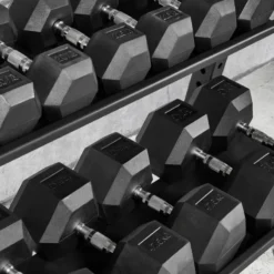 Outlet Hex Dumbbells Complete Set Hex Dumbbells