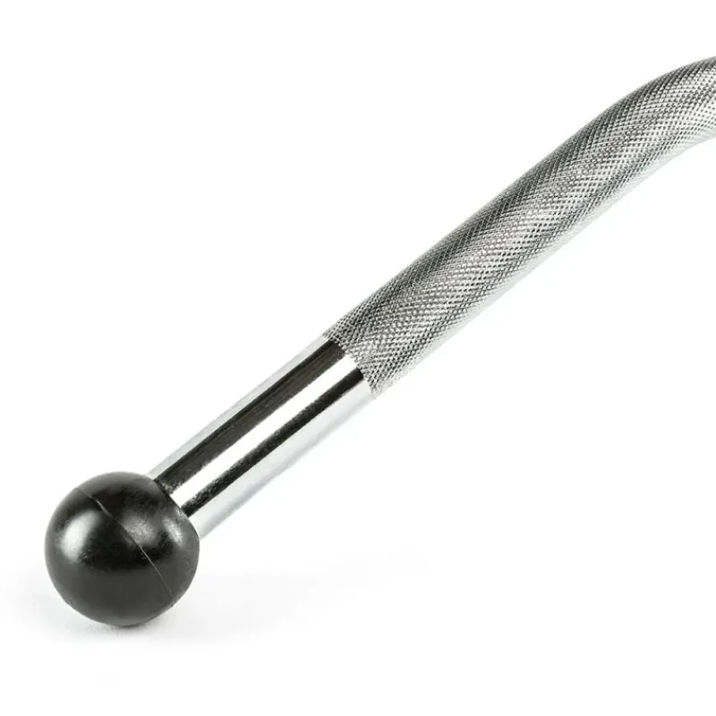 New Lattrekstang 120cm - Bumperuiteinden Bekijk Assortiment|Rubberen Dumbbells