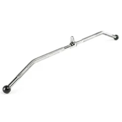 New Lattrekstang 120cm - Bumperuiteinden Bekijk Assortiment|Rubberen Dumbbells