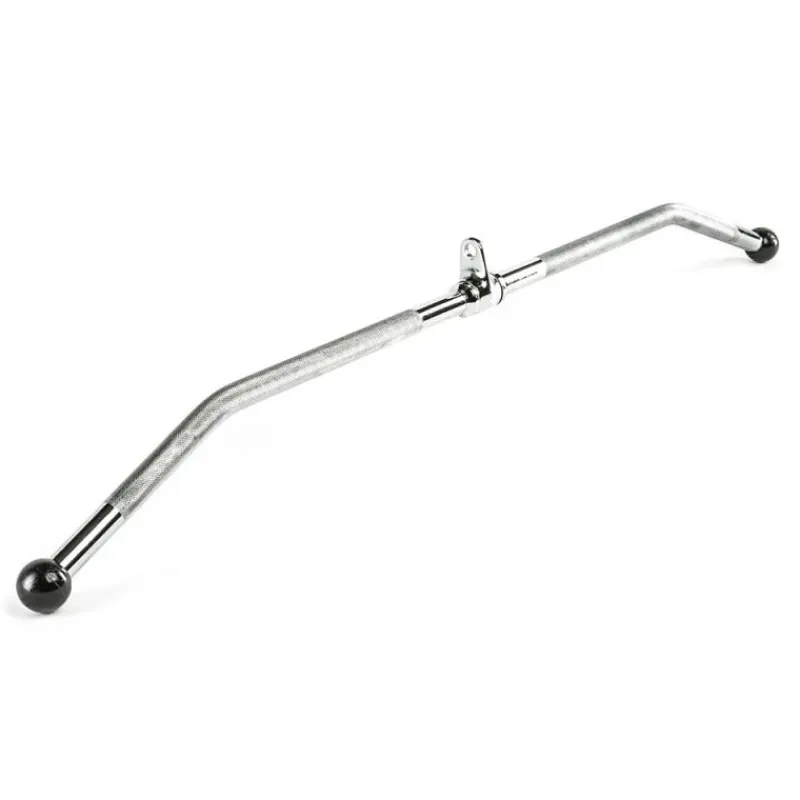 New Lattrekstang 120cm - Bumperuiteinden Bekijk Assortiment|Rubberen Dumbbells