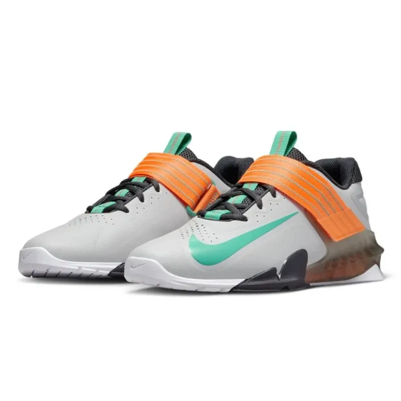 Clearance Nike Savaleos - Grijs Gewichthefschoenen|Aanbiedingen