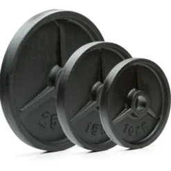 Outlet Olympische Halterset 145 kg Gietijzer Olympische Haltersets 50 Mm|Aanbiedingen